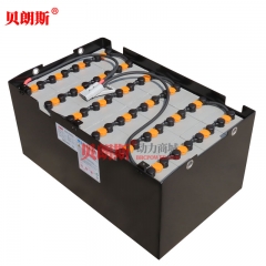 友佳叉車2噸電動(dòng)三支點(diǎn)平衡重蓄電池48V680Ah FEELER叉車FB20AC專用電瓶廠家